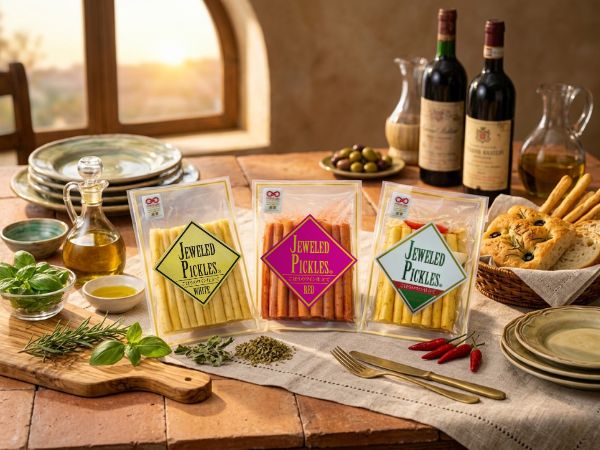 
                  
                    JEWELED　PICKLES　WHITE：白ワインごぼう
                  
                