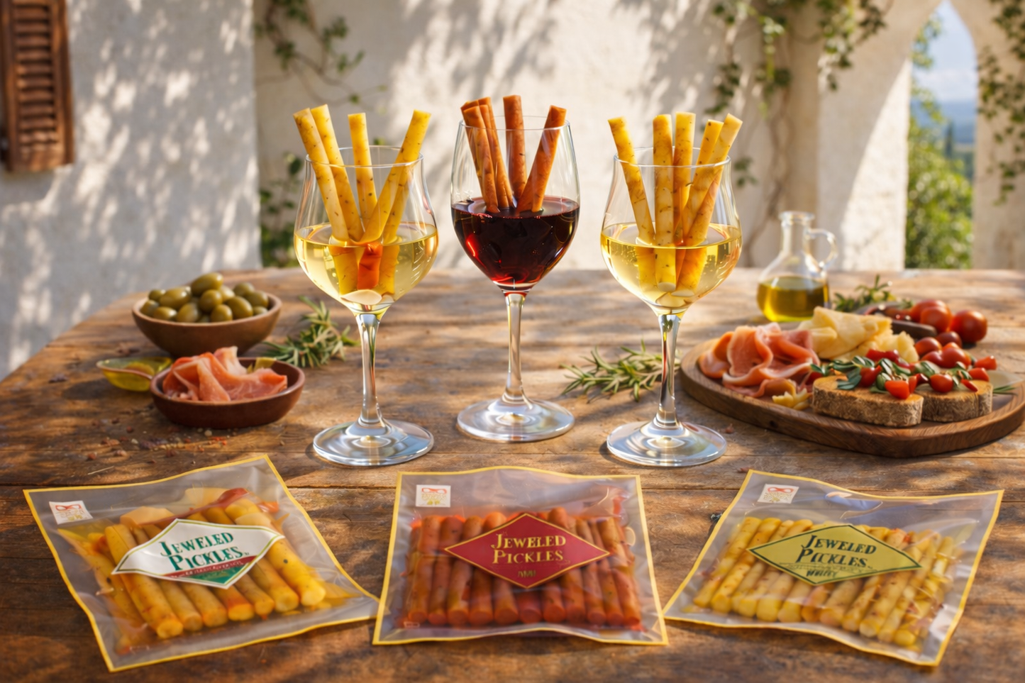 
                  
                    JEWELED　PICKLES　RED：赤ワインごぼう
                  
                