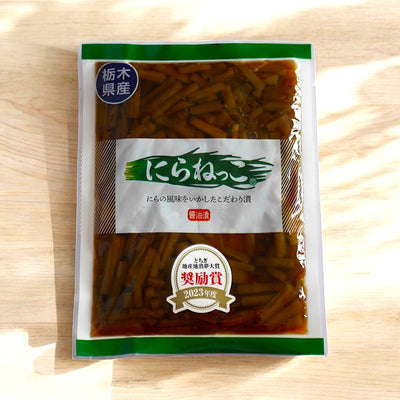 にらねっこ・地元愛たっぷり！ニラの旨みがぎゅっと詰まった『にらっこ』」