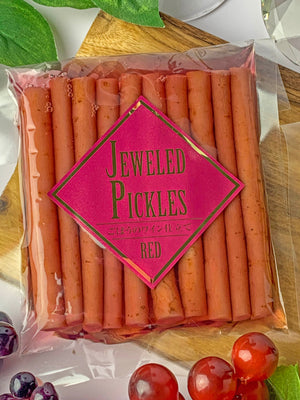 JEWELED　PICKLES　RED：赤ワインごぼう